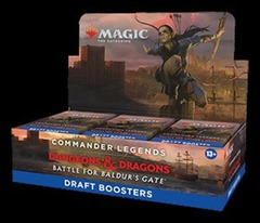 Commander Legends: Baldur's Gate Draft Booster Box (no store credit)